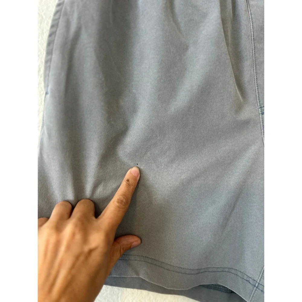 Chubbies Mens Everywear Shorts Grey 5.5 Inch Inseam Size Small Elastic‎ Waist